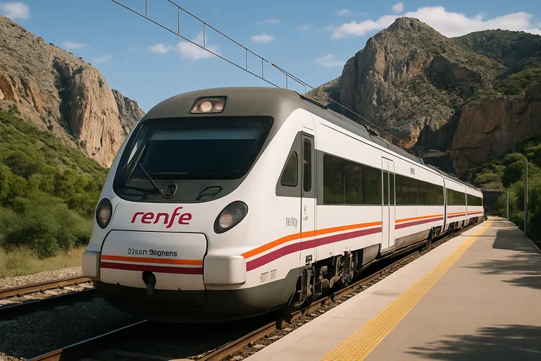 Comfortabel per trein naar caminito del rey vanuit málaga