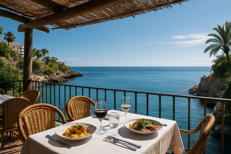 Culinaire parels in Nerja waar je dineert met uitzicht op de middellandse zee