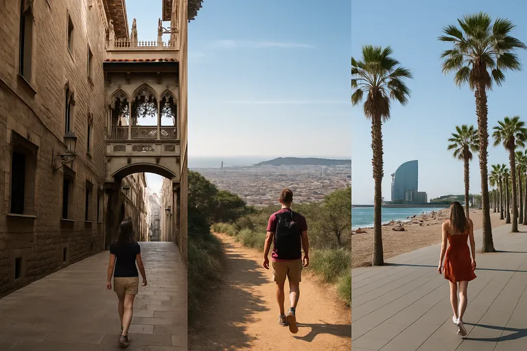 De 3 mooiste wandelroutes in barcelona