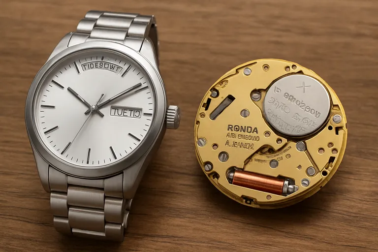 De stille kracht achter je dag-datumhorloge: het Ronda quartz kaliber voor elke dag