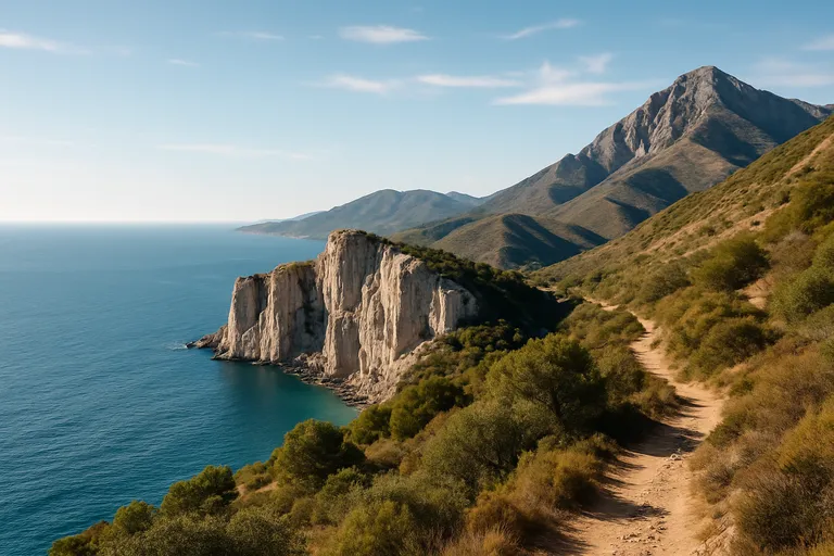 Málaga natuur in vogelvlucht