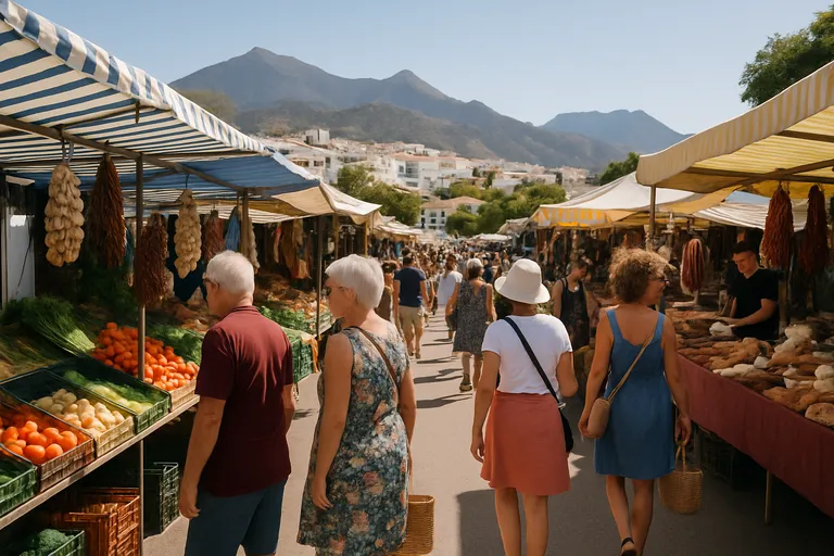 Markt nerja dinsdag: tijden, locatie en bereikbaarheid