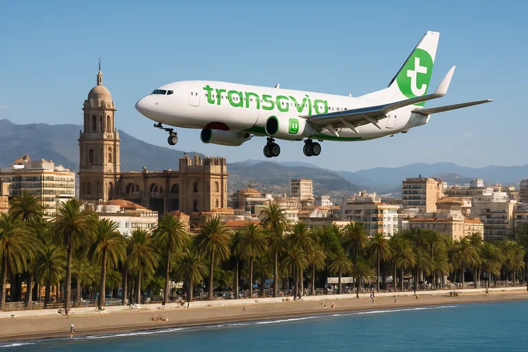Ontdek málaga met Transavia: soepel vliegen en betaalbaar genieten