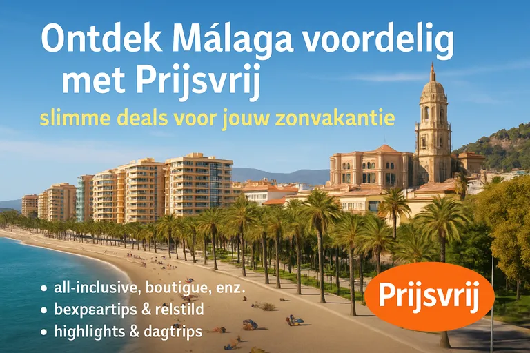 Ontdek malaga voordelig met Prijsvrij: slimme deals voor jouw zonvakantie