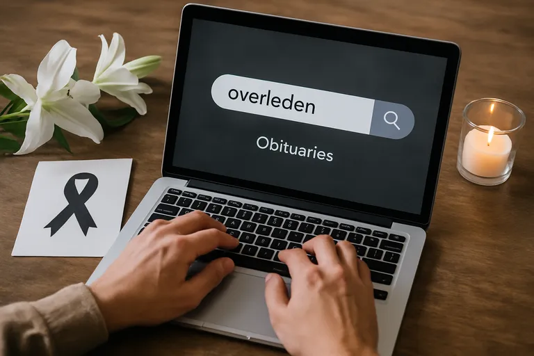 Overlijdensberichten vinden en rouw online delen met respect en oog voor privacy
