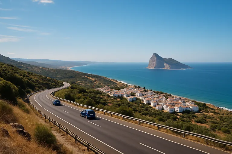 Overzicht: van málaga naar Gibraltar