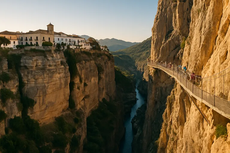Ronda en caminito del rey: van historische kloofstad tot spectaculaire hangbruggen in het hart van andalusië