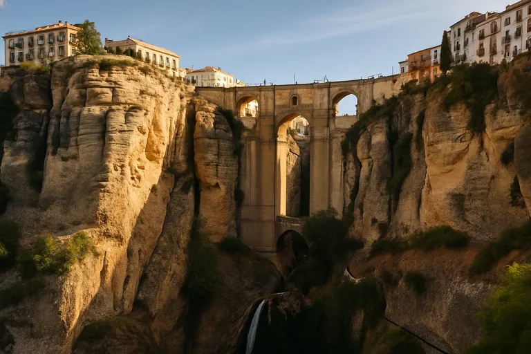 Ronda's tajo-kloof en puente nuevo: van historische bruggen tot duizelingwekkende diepte in andalusië