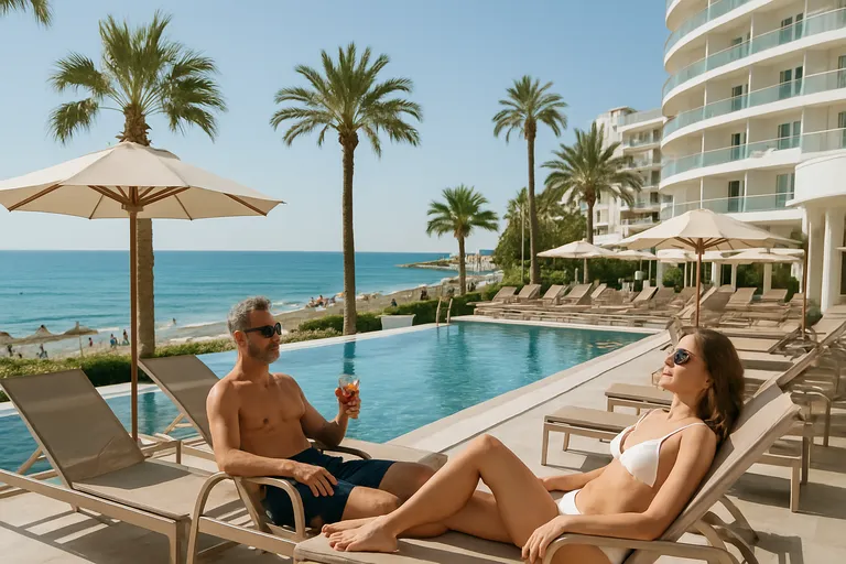 Sfeervol ontspannen in nerja: alleen voor volwassenen bij hotel Riu monica aan het strand