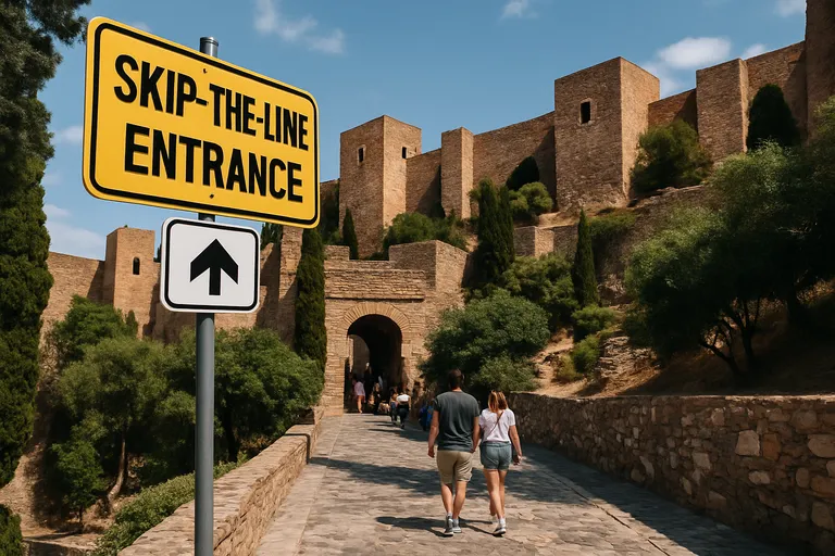 Snel binnen bij de alcazaba málaga: regel je tickets vooraf en bespaar tijd