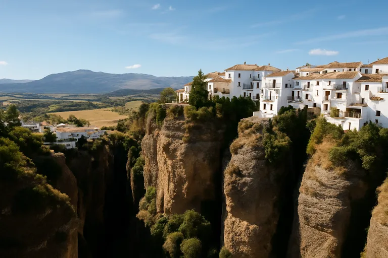 Van kust naar kloof: van málaga naar ronda langs witte dorpjes en panoramische vergezichten