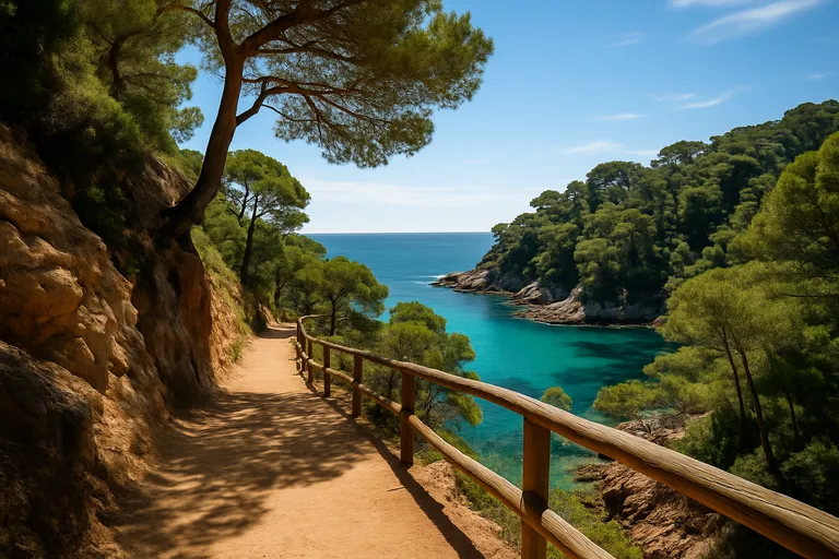 Wandelen over het historische visserspad van de costa brava langs kliffen, pijnboombossen en verborgen baaien