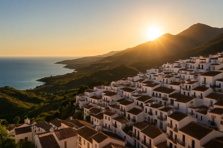 Zee, bergen en zon: zo verandert het weer in frigiliana door de seizoenen