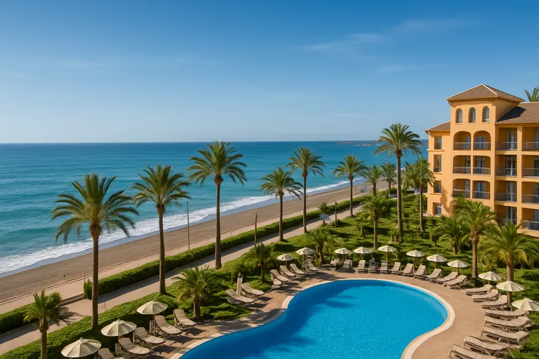 Zon, rust en zeezicht in torrox-costa bij Iberostar málaga playa met TUI