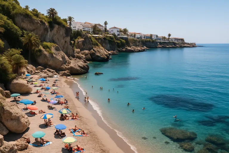 Zonnen, snorkelen en tapas in nerja: vind jouw mooiste strand tussen baaien en boulevard