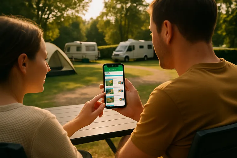 Zorgeloos kamperen met het slimme platform dat je sneller de beste campings laat boeken